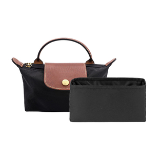 KINGS IN BAG皇冠适用于Longchamp珑骧单柄饺子包内袋绸缎内胆包