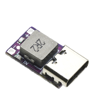 超迷你5V 2.4A充放电一体模块3.7V 4.2V18650锂电池电源模块Typec