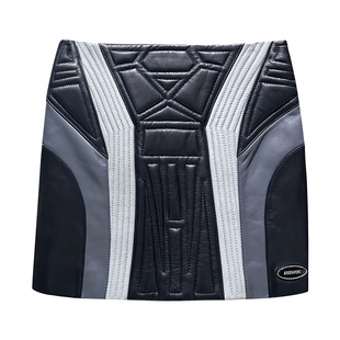 ANNAKIKI半身裙 设计师款女装小众 立体机能拼接半身裙包臀短裙