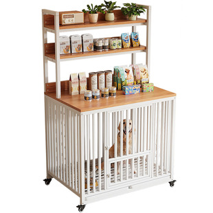 狗笼子中型大型犬狗窝带厕所边牧家用室内外宠物笼金毛狗屋狗围栏