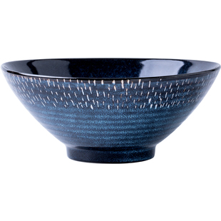 陶瓷拉面碗大号汤碗面碗家用斗笠碗沙拉碗馄饨碗泡面碗北欧风餐具