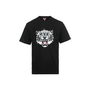 【自营】KENZO25ss男士卡通虎头印花宽松休闲圆领棉质短袖T恤长袖