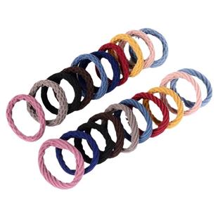 网红高弹力耐用皮筋女扎头无接缝发圈皮套女头绳加粗耐用发绳头饰