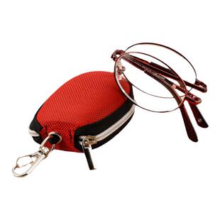 德国进口高清折叠老花镜男款防蓝光便携式钥匙扣老人老光眼睛女士