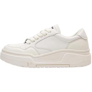 MC女鞋厚底板鞋春新款软萌休闲运动松糕滑板鞋marieclaire女鞋