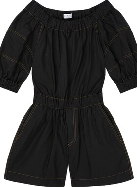 【折扣】Brunello Cucinelli 夏女童棉质连体裤