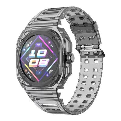 适用华为Watch GT Cyber表壳全包一体透明TPU表带GTCyber表带智能运动替换手表壳男女士款新款时尚雅致机能款