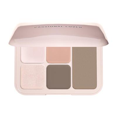 【新年礼物】PL点点戳戳面部综合盘高光腮红提亮五色合一粉质细腻