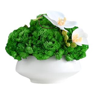 样板间高大尚假花摆设高端摆件花餐桌花售楼处装饰花卉仿真花高档