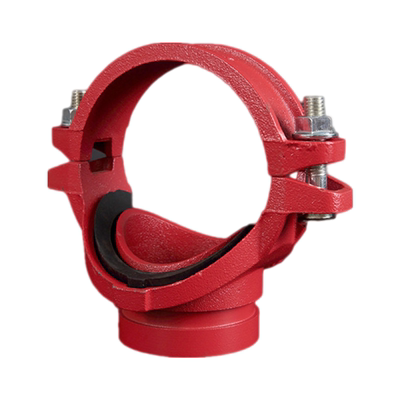 沟槽机械三通管道开孔刚卡连接