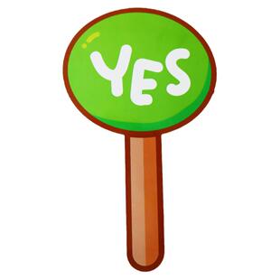 对错牌yes no手牌评委打分牌淘汰牌手举牌辩论赛道具课堂游戏教具