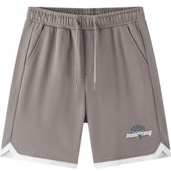 森马假两件运动五分裤休闲中裤男