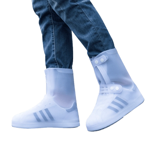 雨鞋男女款硅胶鞋套外穿防水防滑雨天雨鞋套加厚耐磨雨靴儿童水鞋