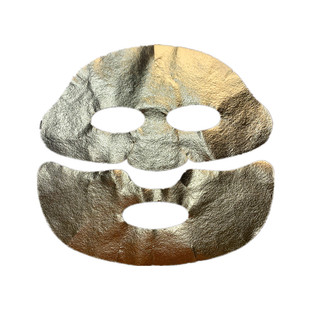 金箔24K面膜纸 超导恒温黄金半脸双层无纺布植物纤维一次性美容院