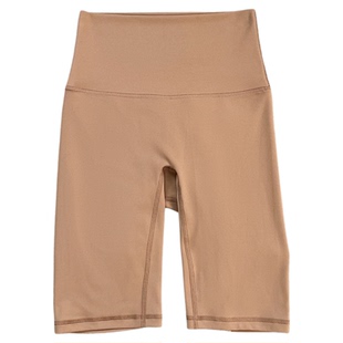 无尴尬线瑜伽短裤女五分裤运动紧身健身裤高腰提臀夏季跑步骑行裤