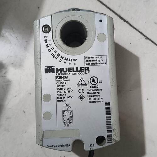 询MUeller穆勒风阀执行器，型号P36408，AC24V，