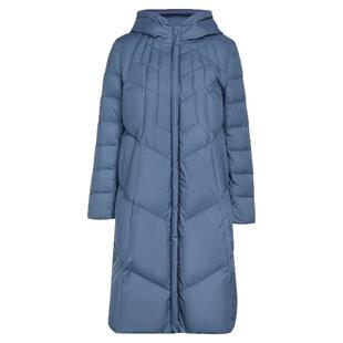 娜家同款羽绒服女长款白鸭绒连帽过膝中年妈妈装冬季洋气时尚外套