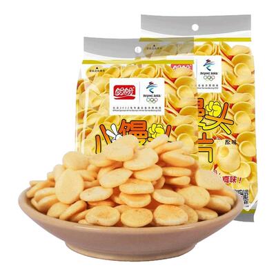 盼盼小馒头解馋原味薯片网红儿童饼干零食大礼包膨化散装休闲小吃