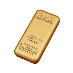 仿真金条摆件实心假金砖金块银行镀金样品中国黄金道具聚宝盆填充