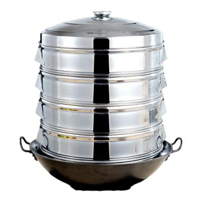 家用大蒸笼加高馒头蒸笼多层商用