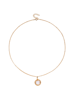 薇拉蒂S925纯银天然淡水珍珠项链