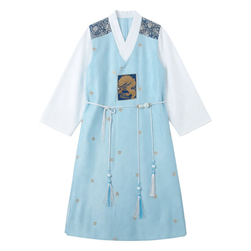 男士韩服朝鲜族传统官服演出长袍