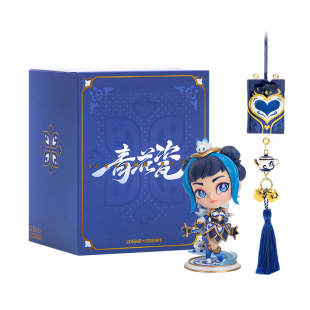英雄联盟 青花瓷拉克丝手办新春龙年限定礼盒 游戏周边摆件