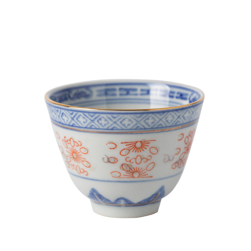 茶具青花陶瓷景德镇玲珑