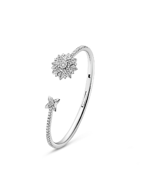 高银版手镯女EGEM意境S925纯银