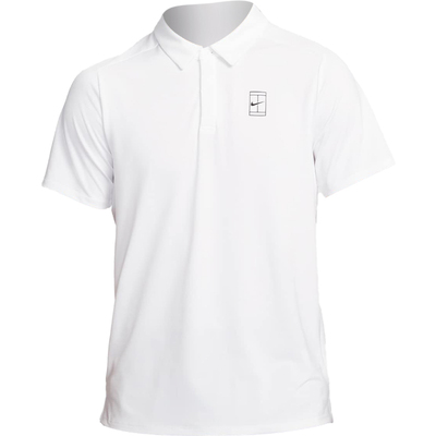 Nike网球polo衫男子 耐克翻领T恤透气速干球服运动上衣FZ6908-100