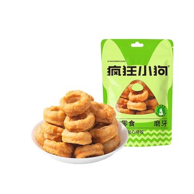 疯狂小狗狗零食甜甜圈洁齿磨牙棒