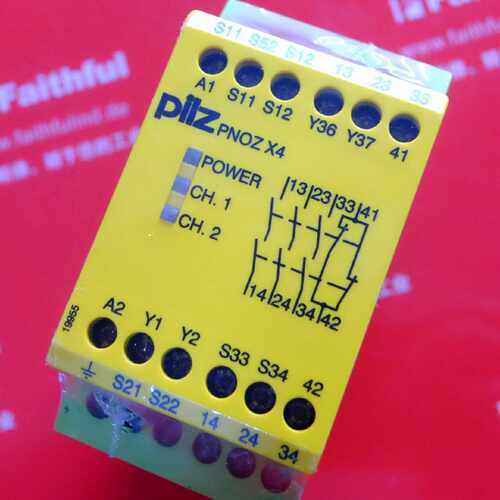 议价pilz 774734 皮尔磁全新安全模块 PNOZ X4 110VAC 3n/o 1n/c