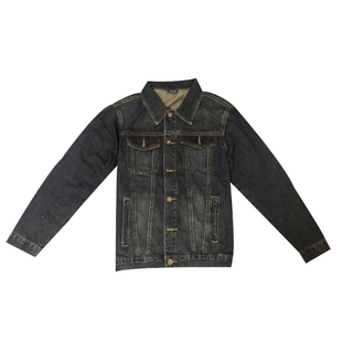 2020秋装帅气牛仔衣潮流修身小伙外套夹克小码xs号矮小个子男青年