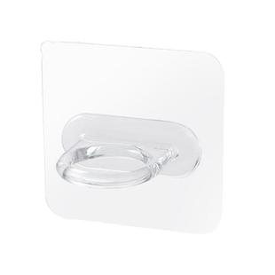 环形挂钩贴胶强力粘胶家用多功能免打孔透明厨房无痕固定置物粘钩