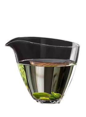 高硼硅耐热玻璃公道杯日式匀茶杯