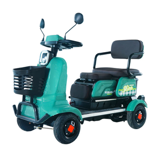 小巴士S80电动四轮车老年代步车残疾车老人家用低速助力车电瓶车