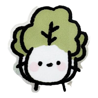 搞怪蔬菜便签PP夹卡通全套5款