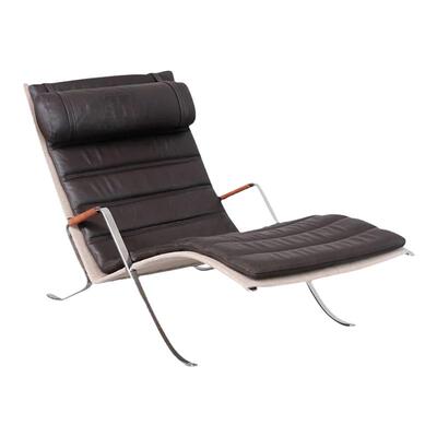 休闲椅不锈钢初森设计师家具躺椅