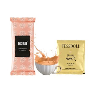 Tessdoll台仕朵【2组试喝】手冲挂耳咖啡+咖啡伴侣奶包袋装速溶粉