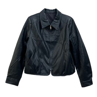 小小家 小个子26春新款休闲皮衣外套韩系短款高级感上衣女150xs
