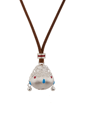 顺庆银楼足银9999瑞彩盈囊套链