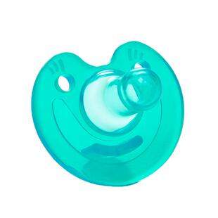 新生儿安抚奶嘴安慰安睡型宝宝0-6-18个月全软超软进口硅胶材质链