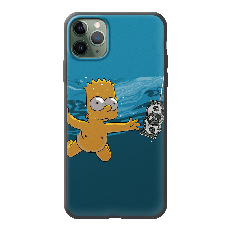 定制辛普森the simpsons手机壳潮适用苹果16e华为p40小米11荣耀50