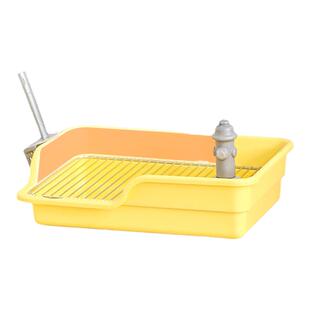 狗厕所不锈钢网防踩屎大小便盆比熊博美泰迪专用尿盆宠物狗狗砂盆