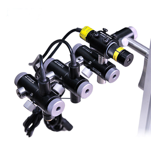 光学平台万向光学支架diy激光器模组 压板固定孔固定座配件组装