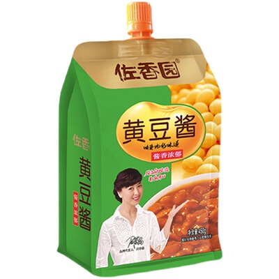 东北大酱正宗佐香园黄豆酱450g大