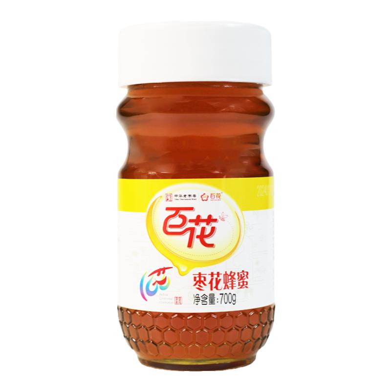 百花牌克g实体专柜包邮枣花蜂蜜