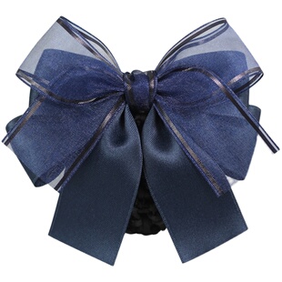 头花女职业护士发网工作盘头发头饰发饰2026新款空姐上班盘发网兜