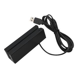 全三轨道磁条卡刷卡机MSR读卡器刷卡机磁卡阅读器USB接口会员积分查询器