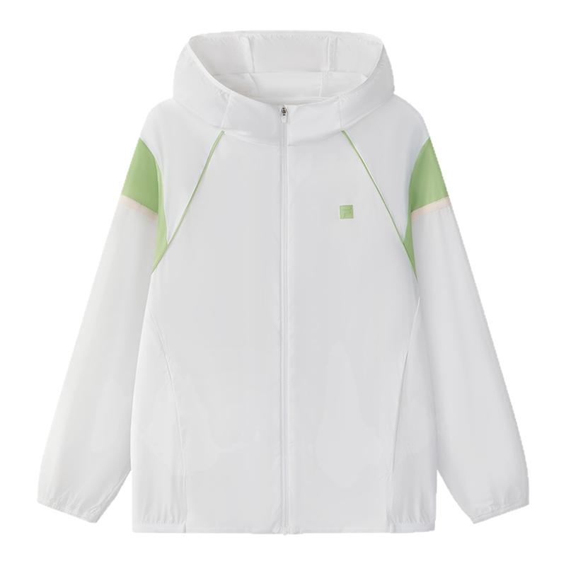 斐乐秋季女中大童网球系列防晒服